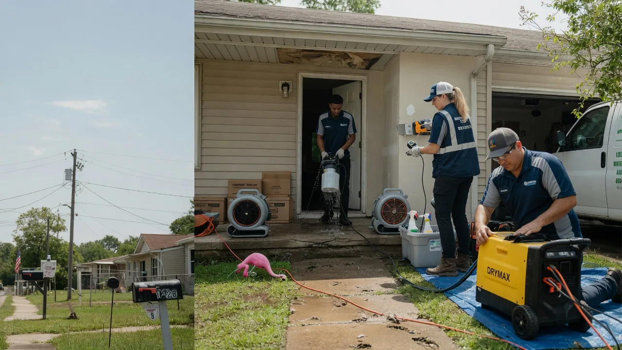Storm Damage Water Removal in Daniels, WV near me
